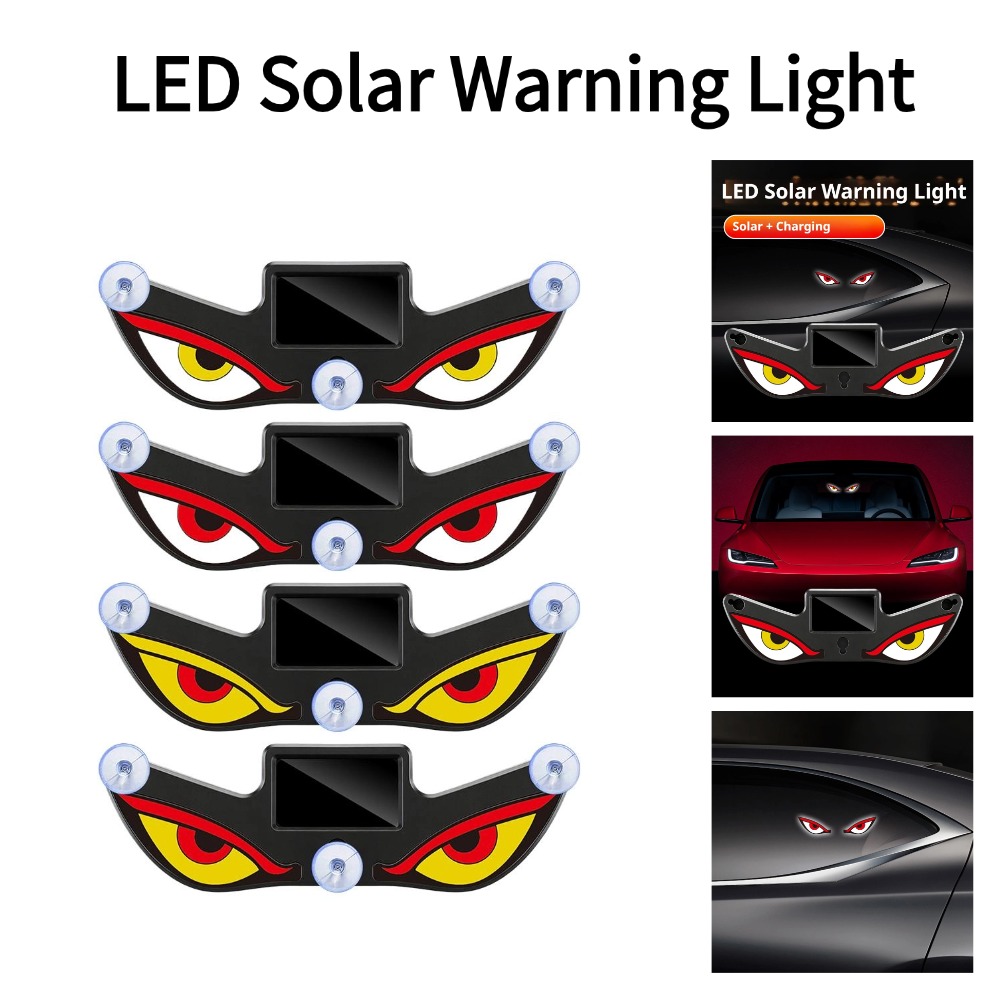 Car Solar LED Light Dynamic De - Sos Light Strobe ulasan dan harga
