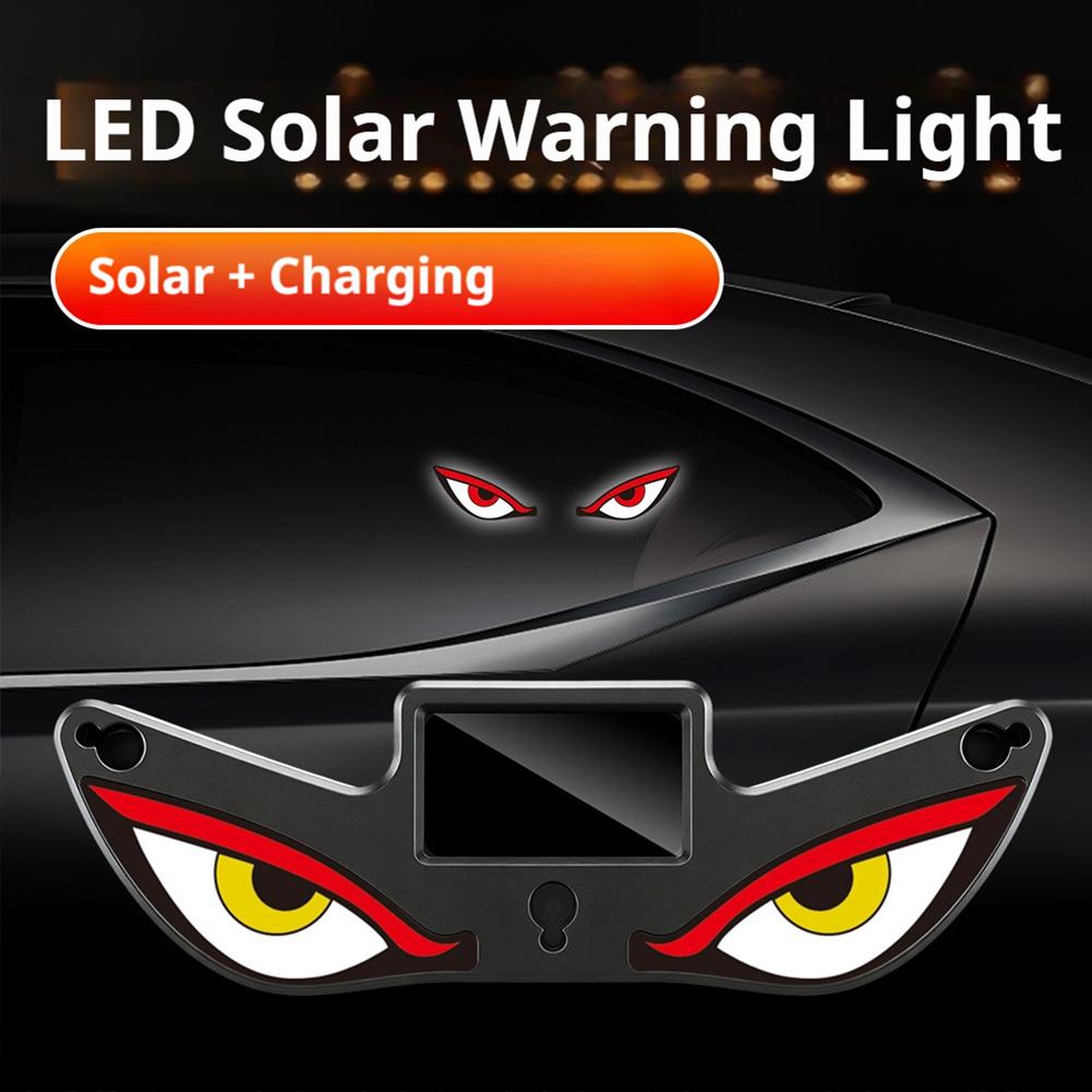 Car Solar LED Light Dynamic De - Sos Light Strobe ulasan dan harga
