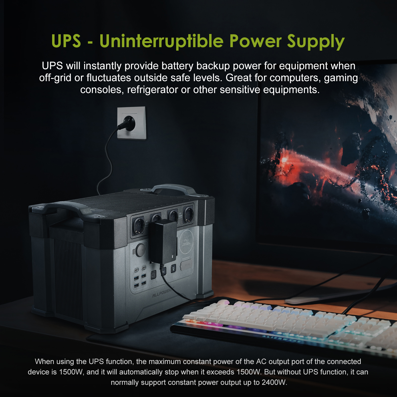ALLPOWERS S2000 Pro Outdoor Ge - Solar Emergency Charger ulasan dan harga