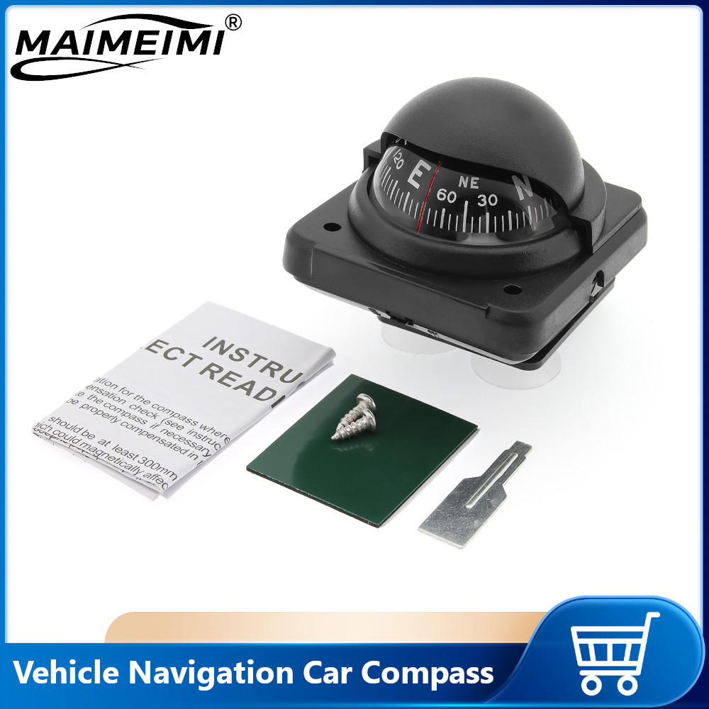 Vehicle Navigation Car Compass - Compass Lensatic ulasan dan harga