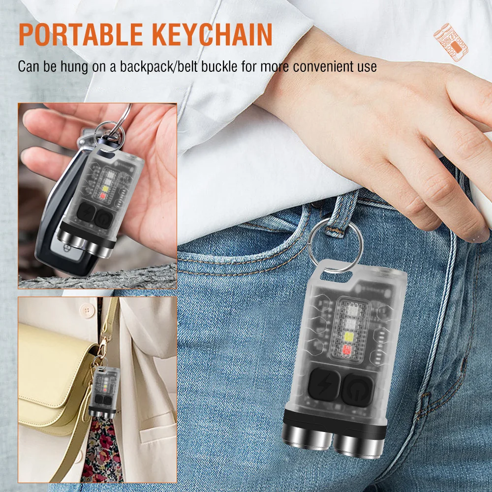 BORUiT V3 LED Keychain Portabl - Fishing Kit Compact ulasan dan harga
