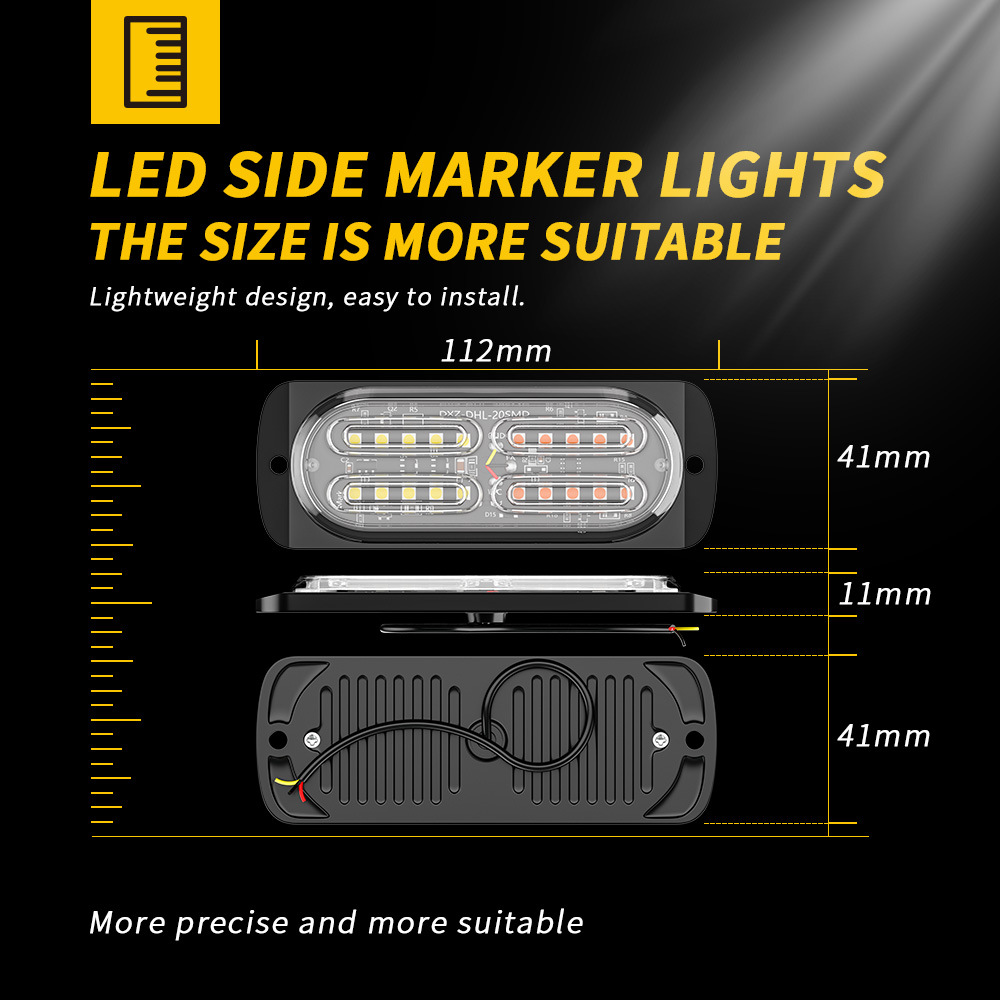 1pcs Led Strobe Warning Light  - Sos Light Strobe ulasan dan harga