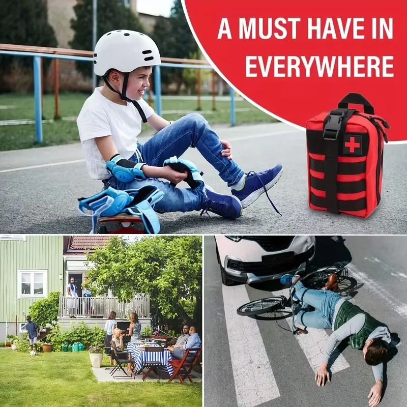363pcs First Aid Kit Bag All P - Bivy Bag Emergency ulasan dan harga