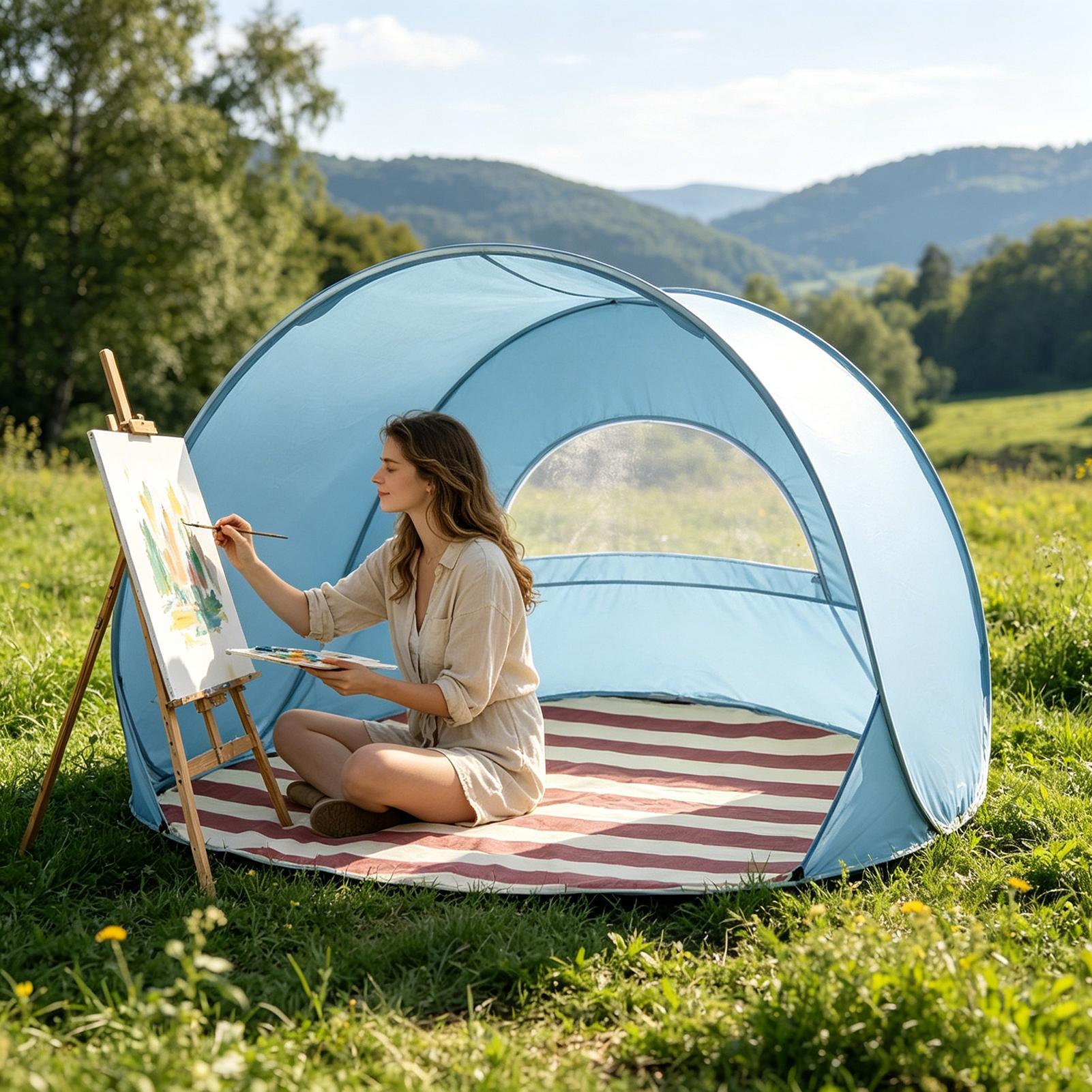 Beach Tent For Kids Lightweigh - Emergency Mylar Tent ulasan dan harga