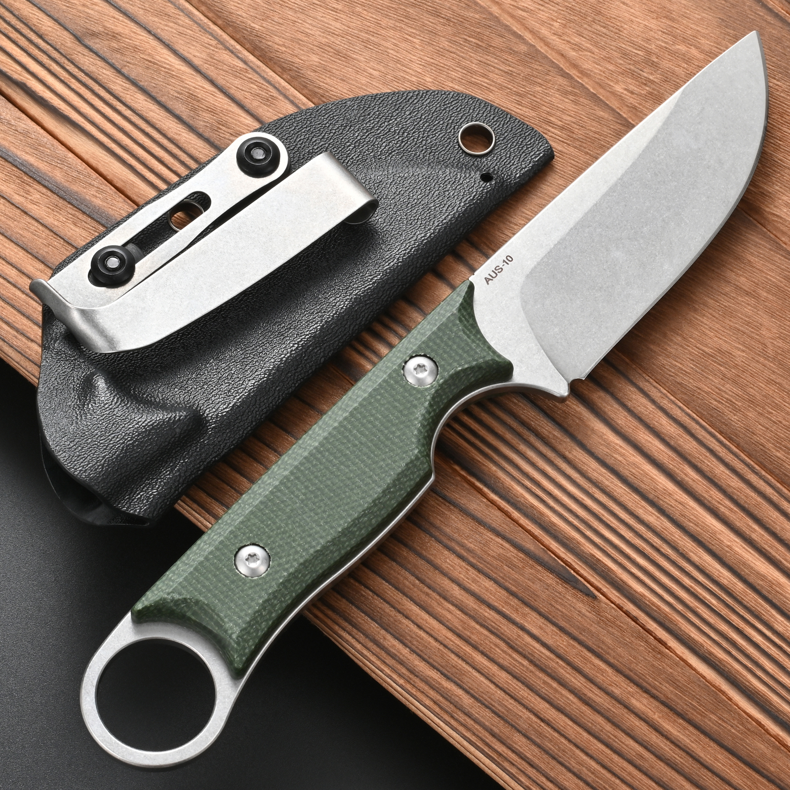 Eafengrow FF103 Fixed Blade Kn - Bushcraft Knife Fixed ulasan dan harga