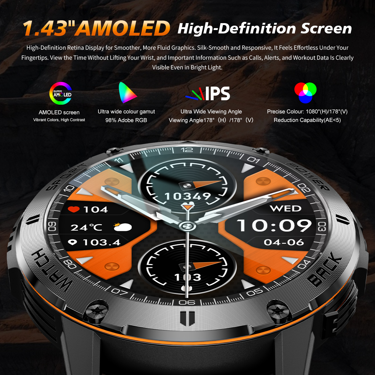 DAORKOW 2026New Smart Watch Wi - Compass Lensatic ulasan dan harga