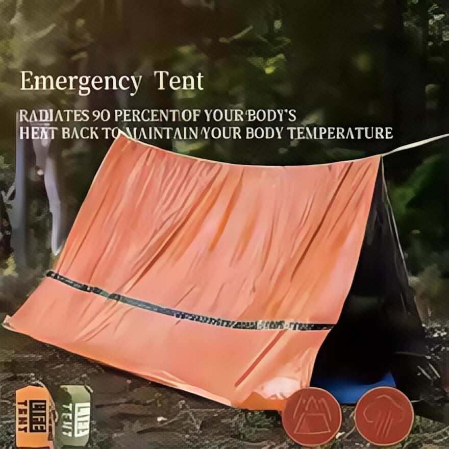 2-Person Emergency Survival Sh - Emergency Mylar Tent ulasan dan harga