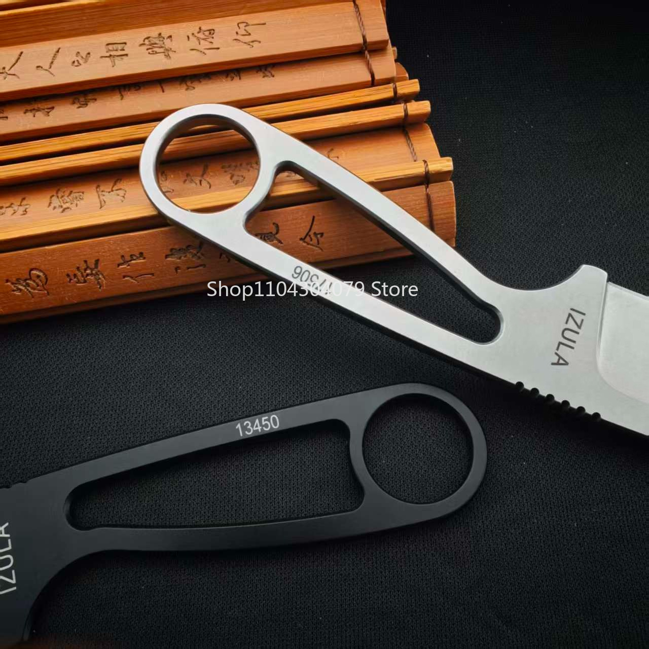IZULA Stainless Steel Fixed Bl - Bushcraft Knife Fixed ulasan dan harga