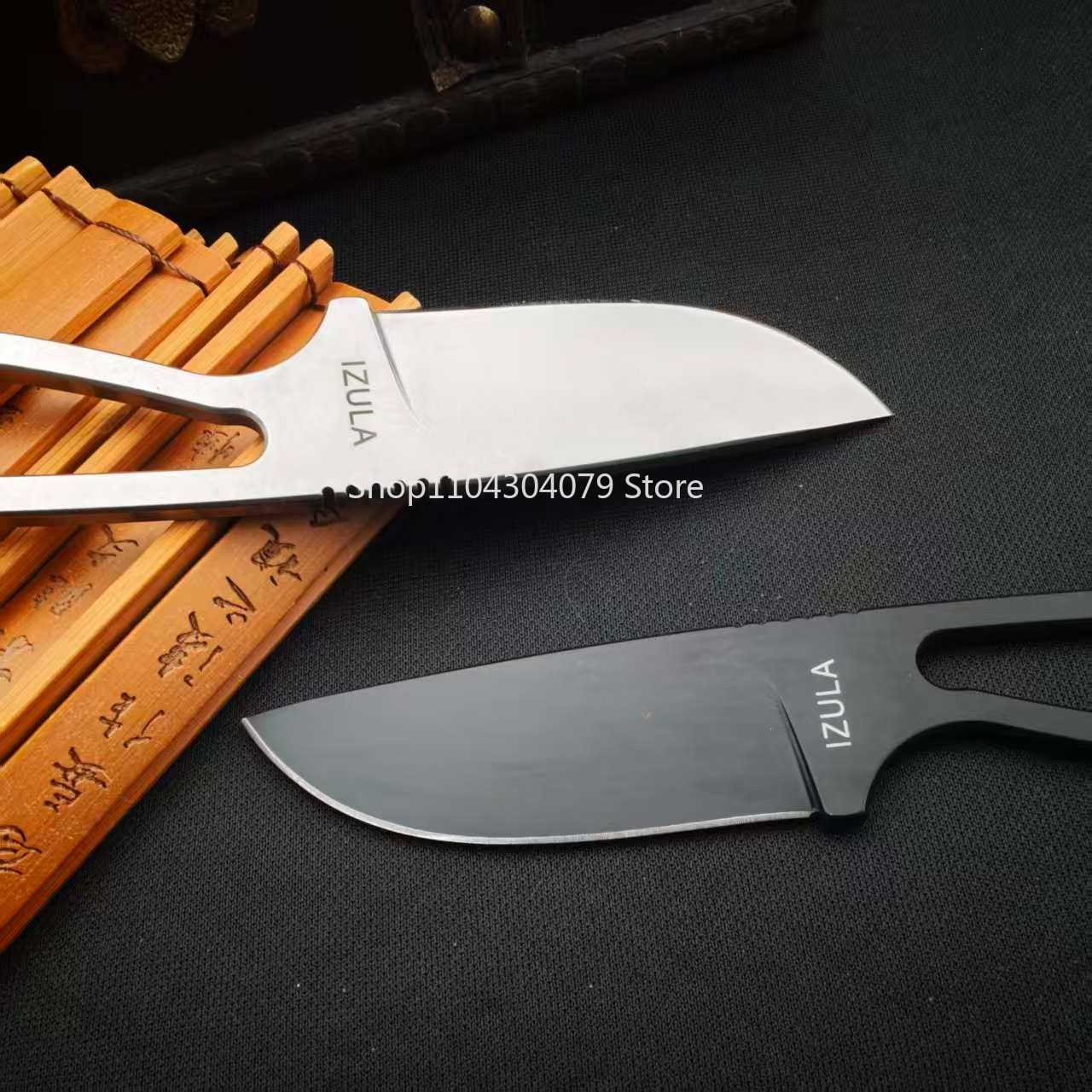 IZULA Stainless Steel Fixed Bl - Bushcraft Knife Fixed ulasan dan harga