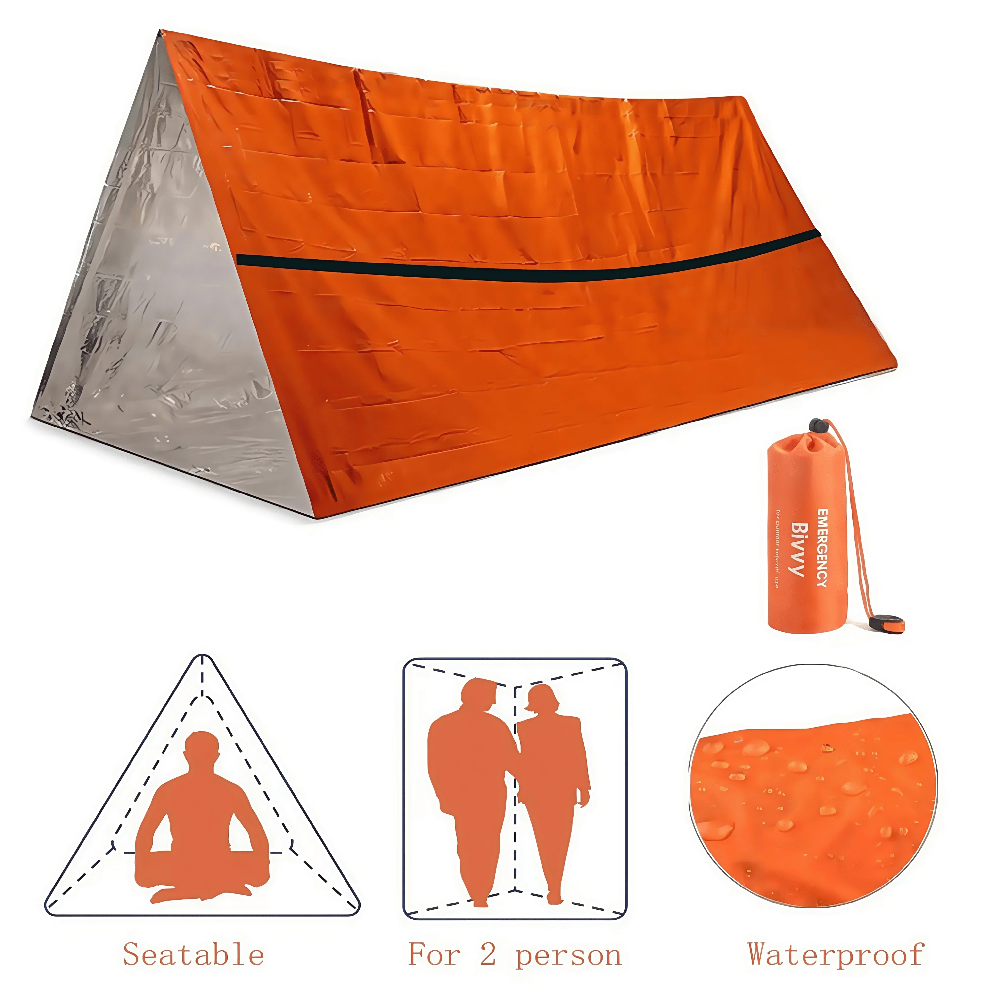 2-Person Emergency Survival Sh - Bivy Bag Emergency ulasan dan harga