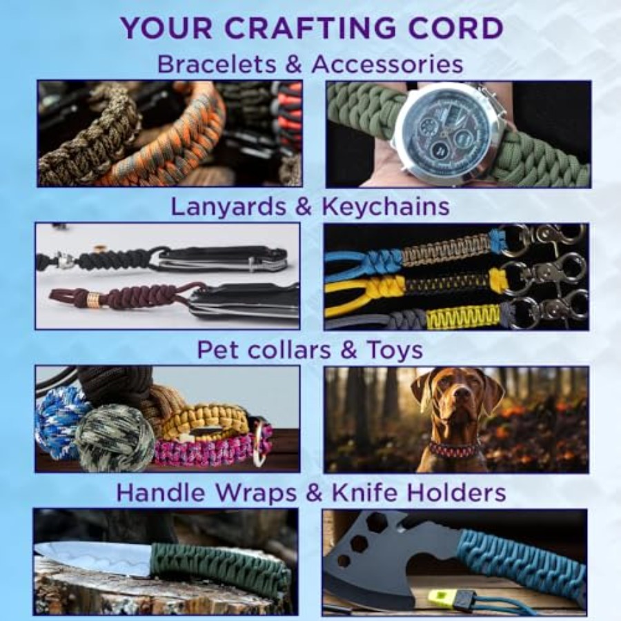 Reflective Paracord Rope 1000  - Para Cord 1000Ft ulasan dan harga