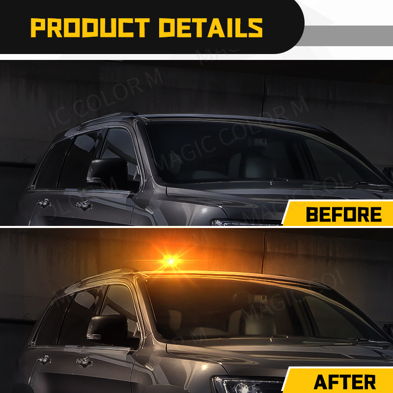 RGB LED Car Strobe Warning Lig - Sos Light Strobe ulasan dan harga