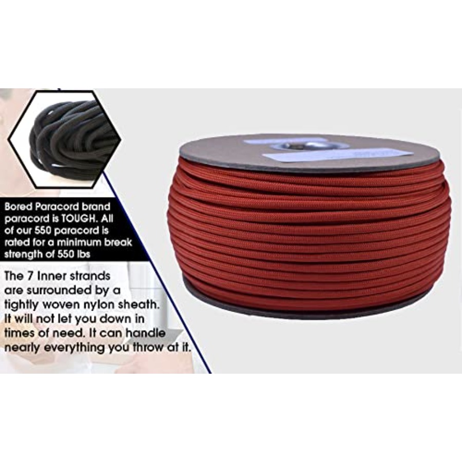 Paracord 1000 ft. Spool - Blac - Para Cord 1000Ft ulasan dan harga