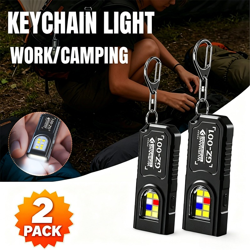 LED Keychain Flashlight Type C - Fishing Kit Compact ulasan dan harga