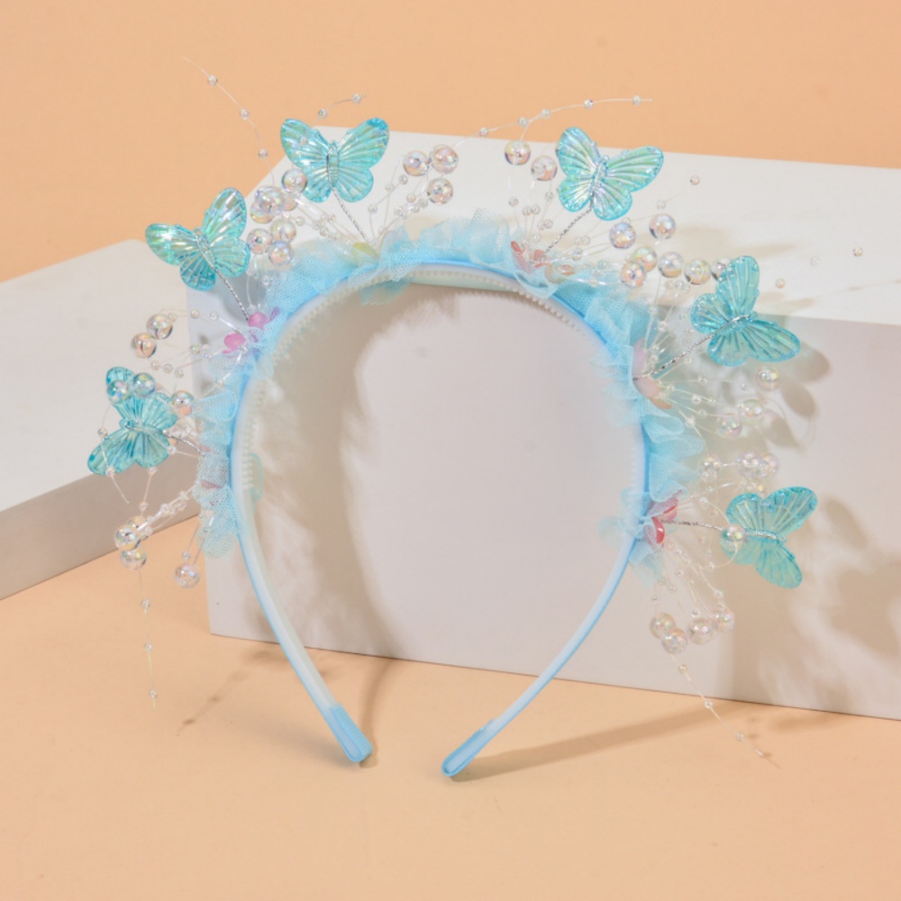 Glowing Flower Butterfly Headb - Sos Light Strobe ulasan dan harga