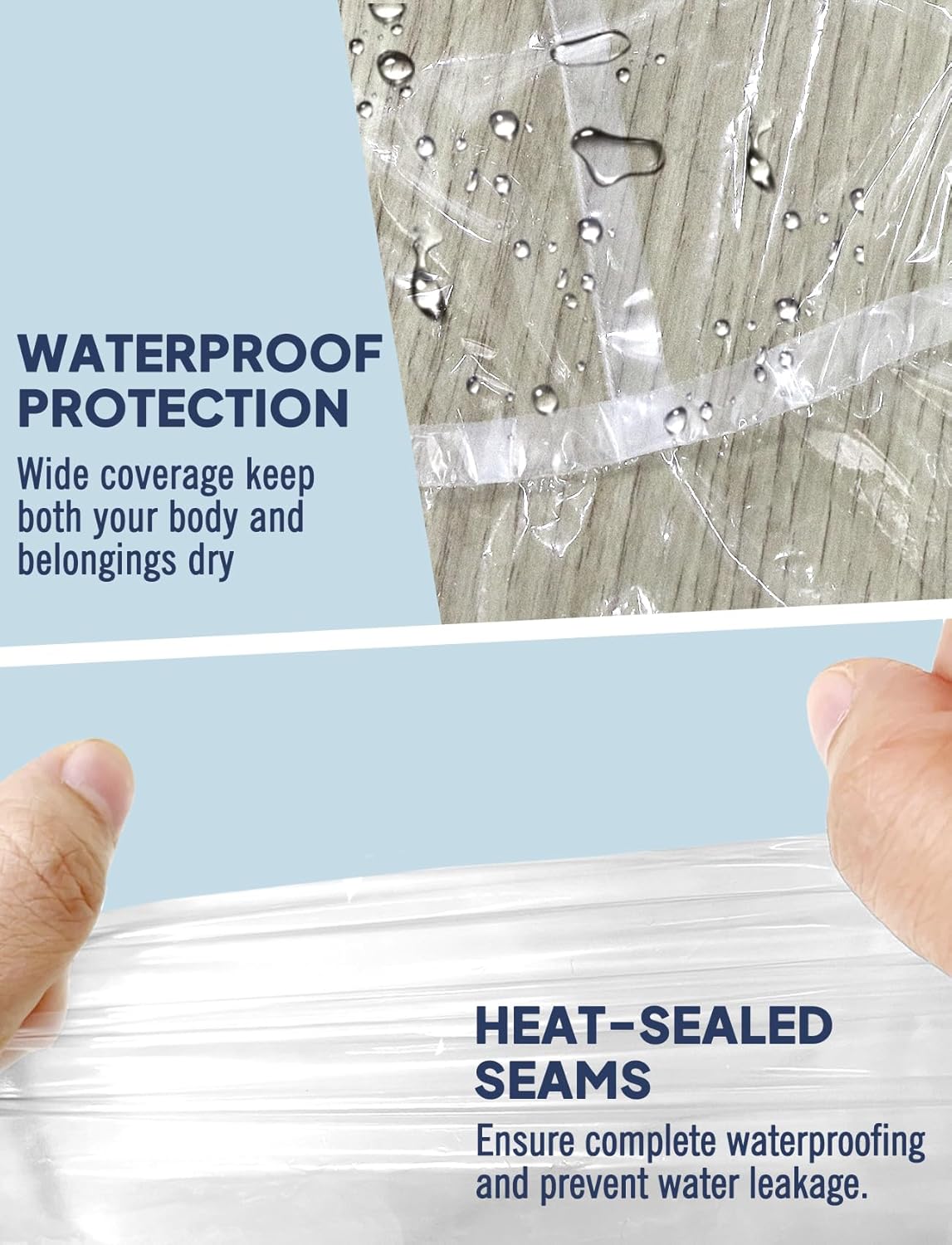 Disposable Rain Poncho for Adu - Emergency Poncho Rain ulasan dan harga