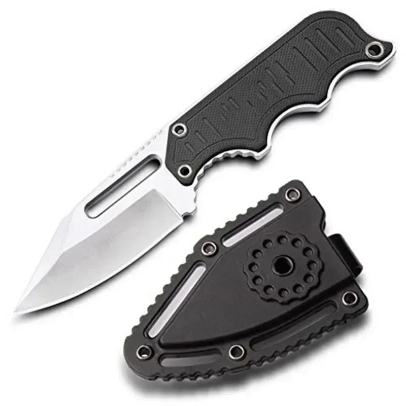 Mini Fixed Neck Knife G10 Hand - Bushcraft Knife Fixed ulasan dan harga